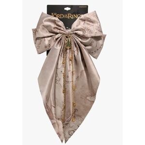 NEW The Lord Of The Rings Middle-Earth Map Chain Womens Hair Bow